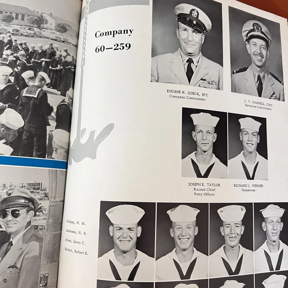 The Anchor 1960 United States Naval Training Book‎ Center San Diego, CA  60-259